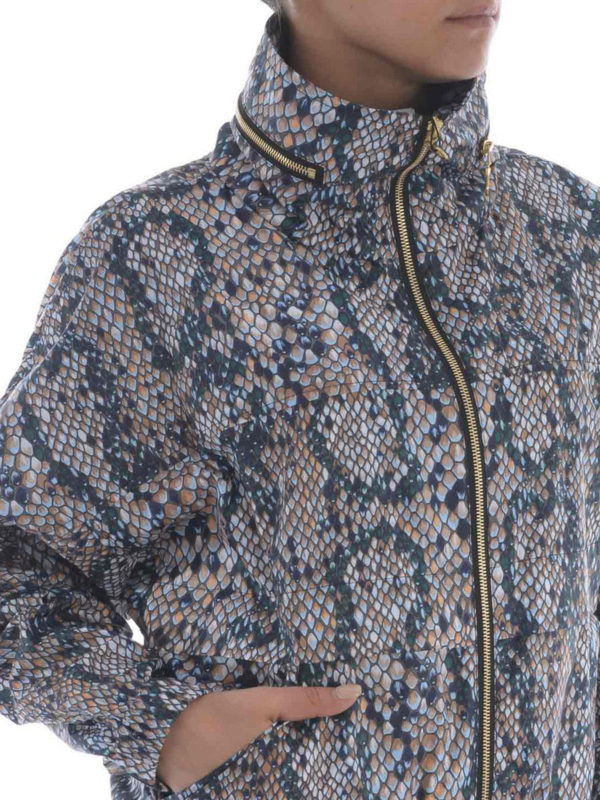 KENZO buy online Snake print windbreaker jacket