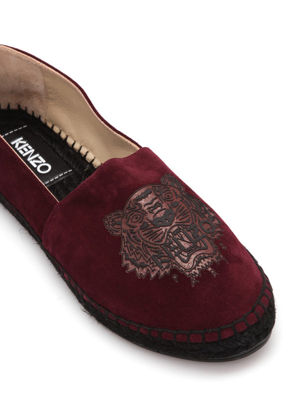 KENZO buy online Suede Tiger espadrilles