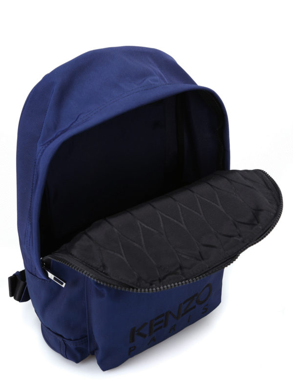 KENZO buy online Tiger blue canvas medium backpack