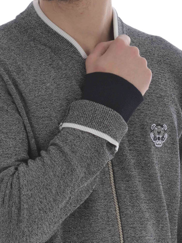 KENZO buy online Cárdigans Grises Para Hombre