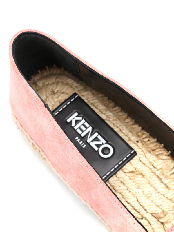 KENZO buy online Tiger suede espadrilles