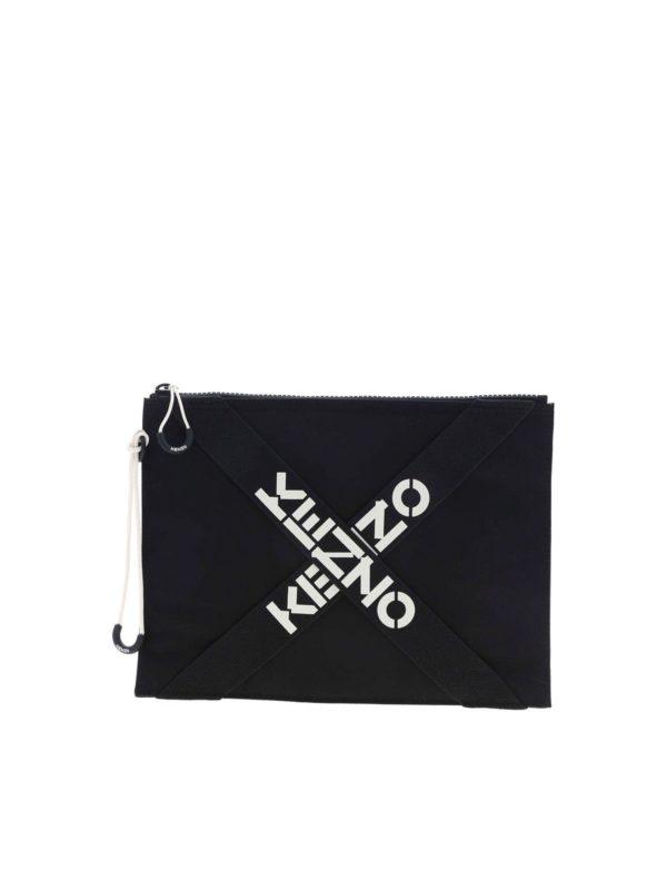 KENZO: Clutch - Pochette - Noir