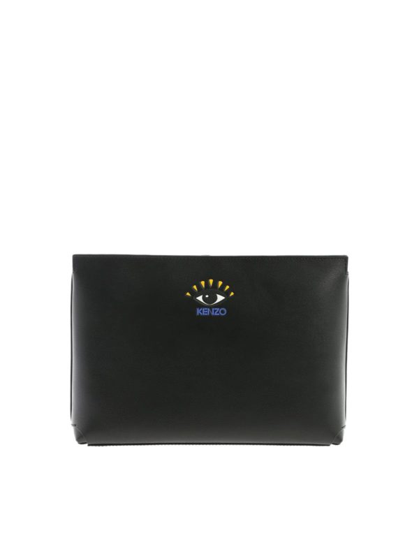 KENZO: Clutch - Pochette - Noir