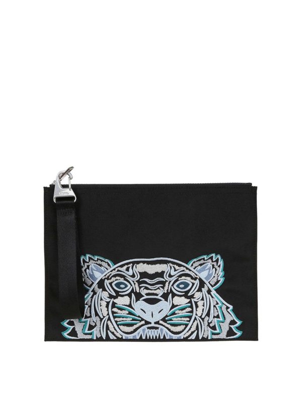 KENZO: Clutch - Pochette - Noir
