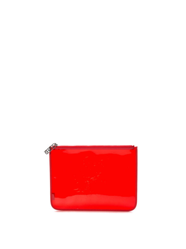 KENZO: Clutch - PVC clutch