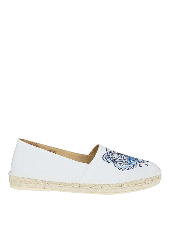 KENZO: Espadrillas - Espadrilles - Weiß