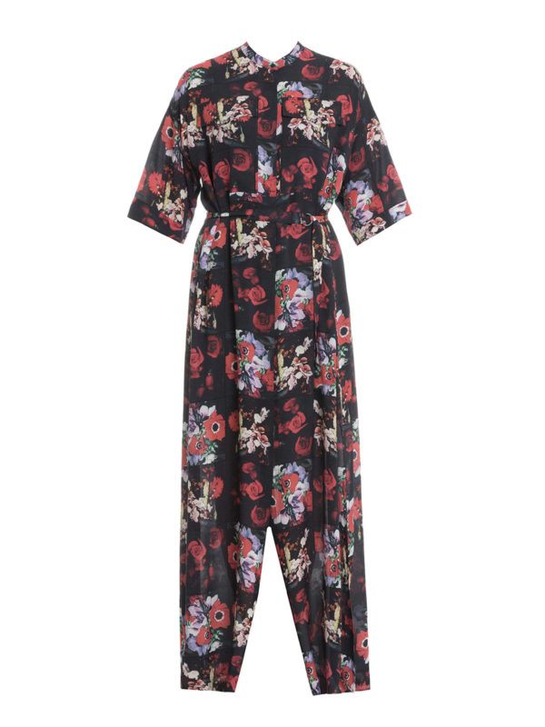 KENZO: Maxikleider - Maxikleid - Rot