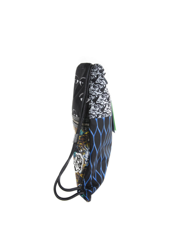 KENZO: backpacks online - Multi icons backpack