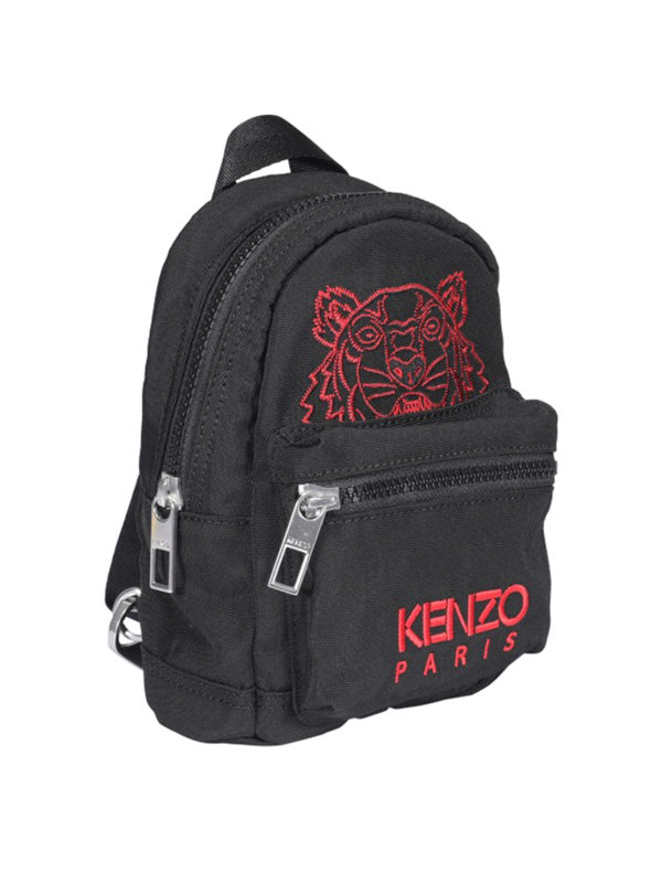 KENZO: backpacks online - Tiger logo backpack