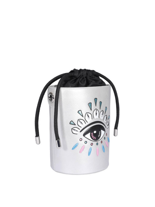 KENZO: Bucket-bags online - Bucket-Bag - Silber