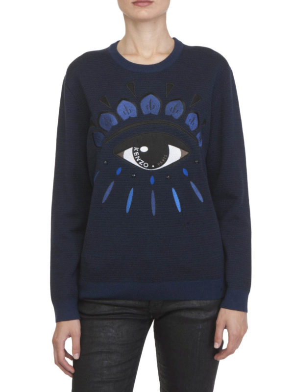 KENZO: maglia collo rotondo online - Girocollo Eye