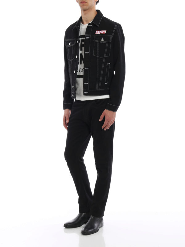 KENZO: デニムジャケット online - デニムジャケット - Hyper Kenzo