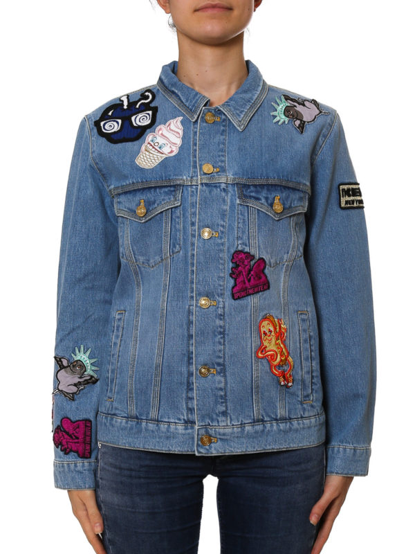 KENZO: Vestes en denim online - Veste En Jean Clair Délavé