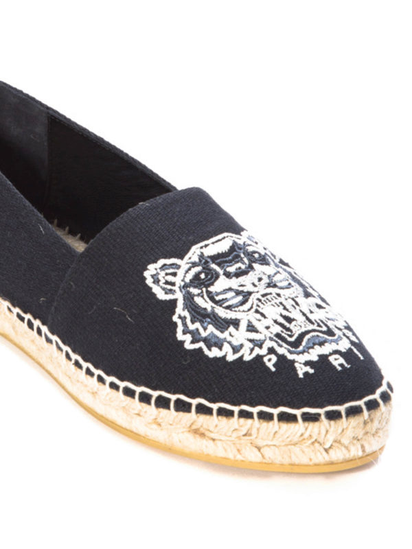 KENZO: espadrilles online - Canvas Tiger espadrilles