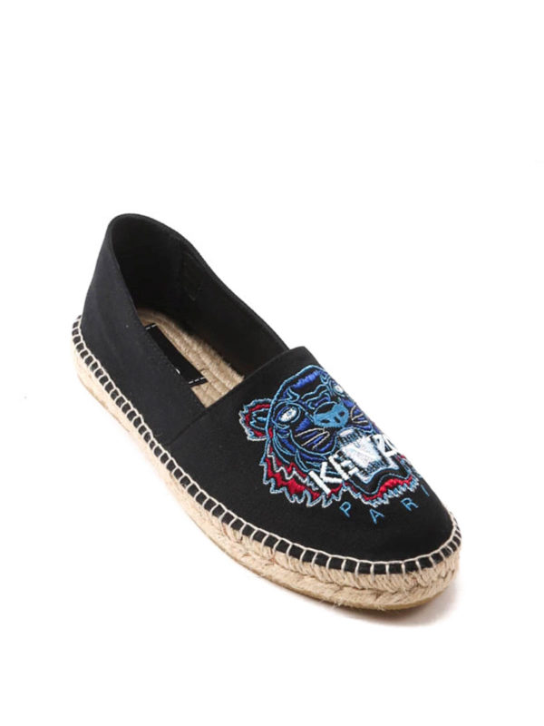 KENZO: espadrilles online - Canvas Tiger espadrilles