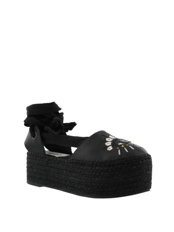 KENZO: エスパドリーユ online - エスパドリーユ - 黒