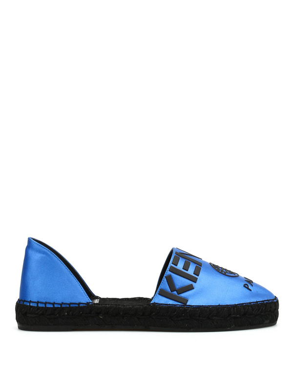 KENZO: espadrilles online - Satin open espadrilles