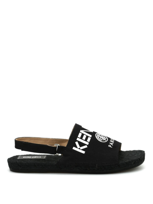 KENZO: Sandalen online - Sandalen Sarse Paris - Schwarz