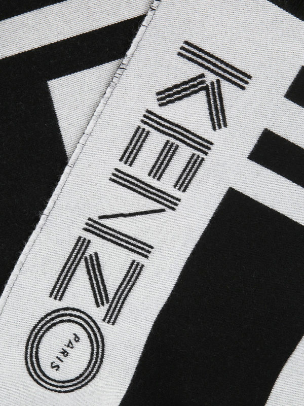 KENZO: Écharpes online - Écharpe - Noir