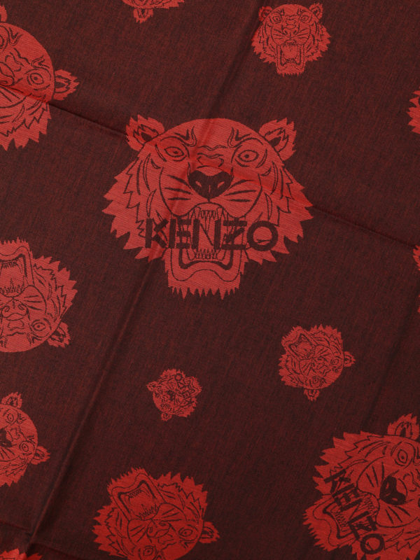 KENZO: Schals online - Schal - Rot