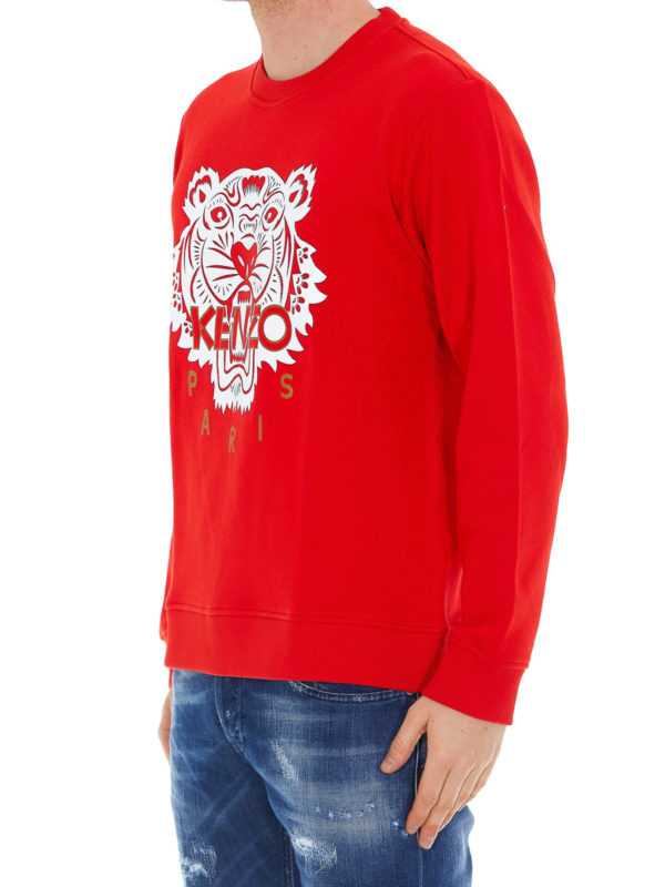 KENZO: Sweatshirts und Pullover online - Sweatshirt - Rot