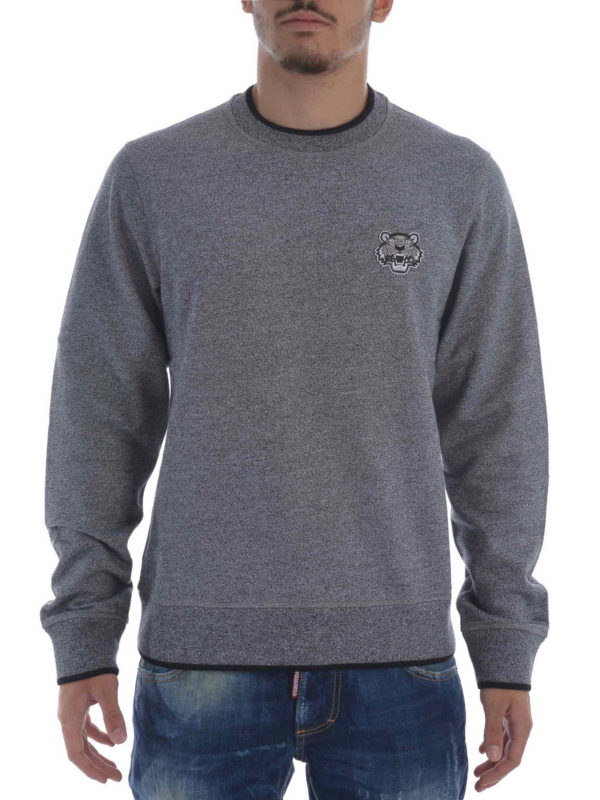 KENZO: Sweatshirts & Sweaters online - Tiger Crest cotton sweatshirt