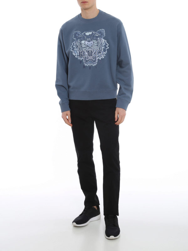 KENZO: Sweatshirts und Pullover online - Sweatshirt - Hellblau