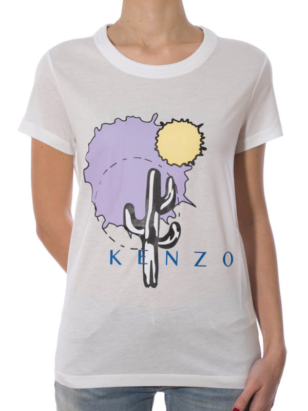 KENZO: t-shirt online - T-shirt cactus
