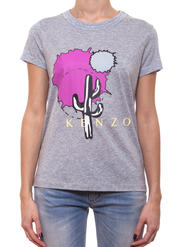 KENZO: t-shirts online - Cactus T-shirt