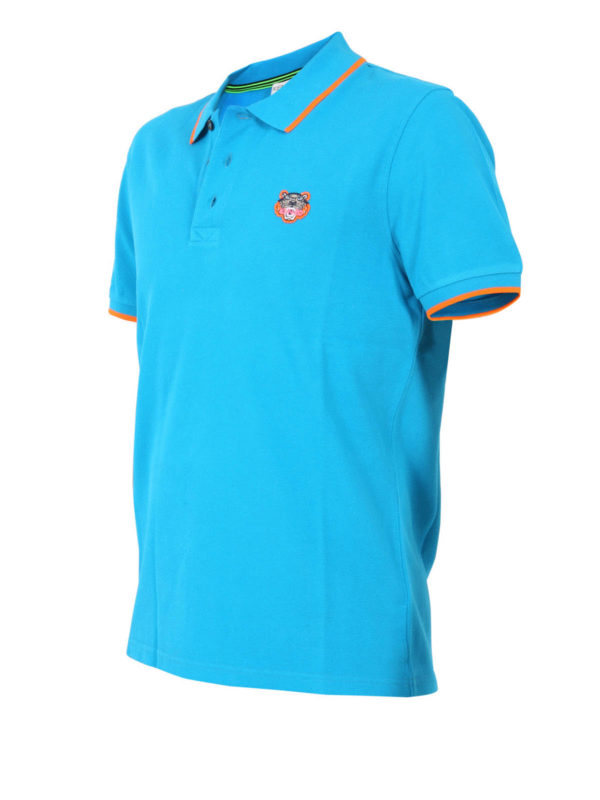 KENZO: t-shirt online - Polo Mini-Tiger logo