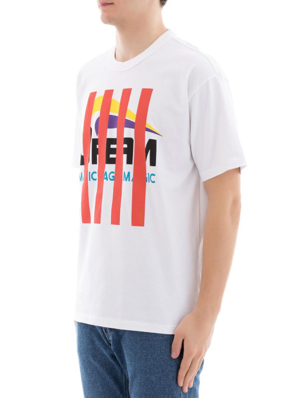 KENZO: t-shirt online - T-shirt con logo Dream e righe