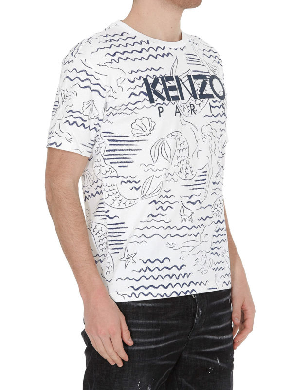 KENZO: T-shirts online - T-Shirt - Weiß