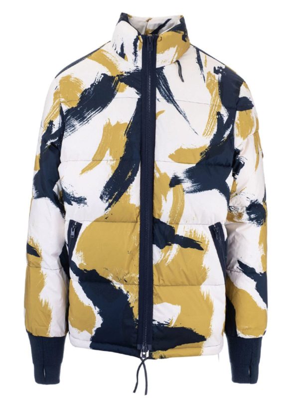 KENZO: padded jackets - Brushed Camo puffer jacket
