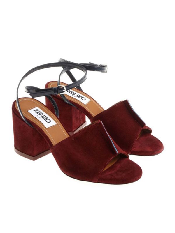 KENZO: サンダル - サンダル - 赤