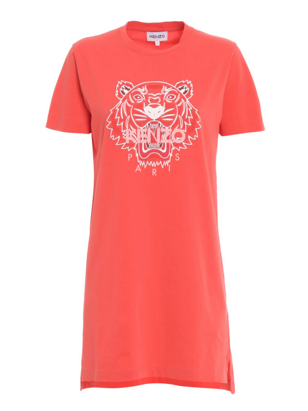 KENZO: ショートドレス - ショートドレス - Tiger