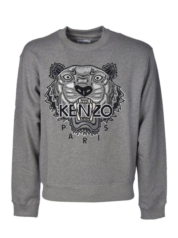 KENZO: Sudaderas y suéteres - Sudadera - Gris