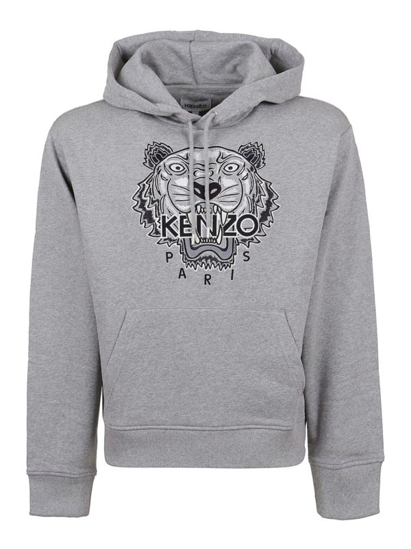 KENZO: Sudaderas y suéteres - Sudadera - Gris