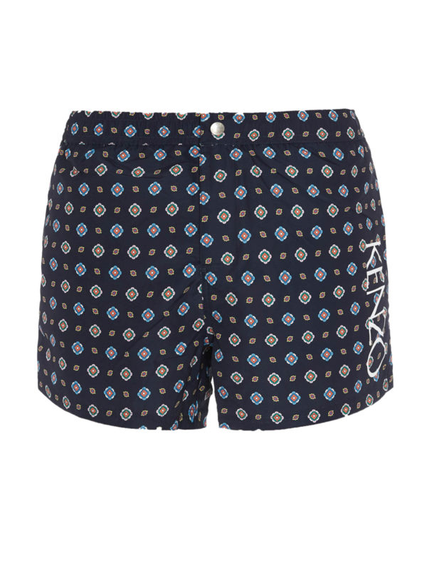 KENZO: Badeanzüge und Badehosen - Badehose - Blau