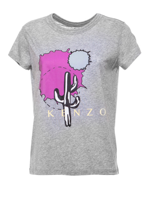 KENZO: t-shirts - Cactus T-shirt