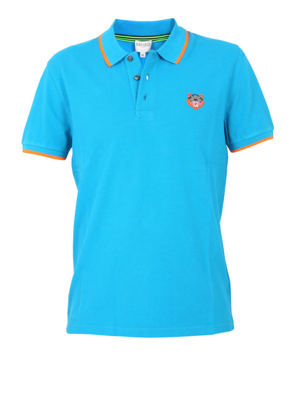 KENZO: t-shirt - Polo Mini-Tiger logo