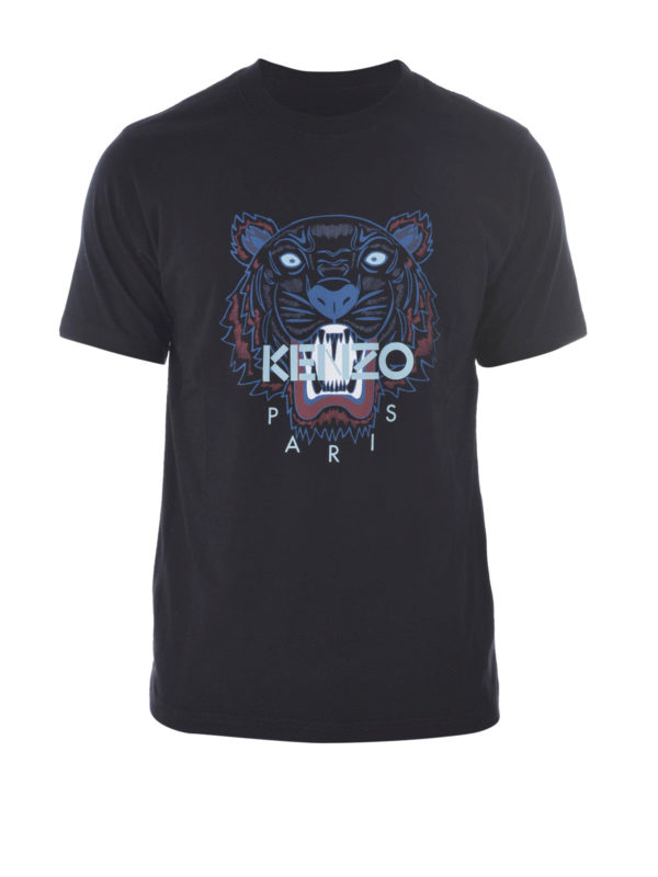 KENZO: t-shirts - Tiger cotton jersey T-shirt