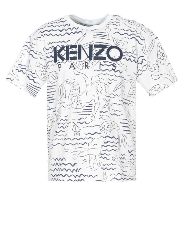 KENZO: T-shirts - T-Shirt - Weiß