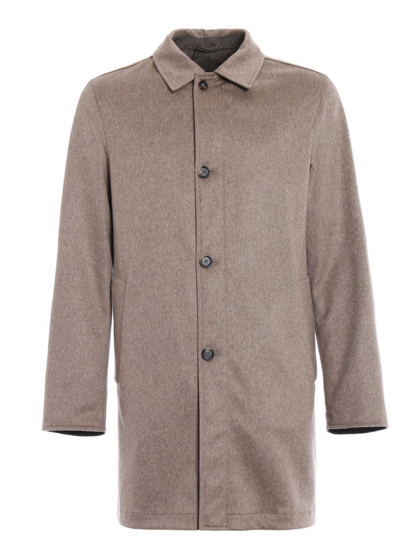 Kired: short coats - Peak reversible raincoat