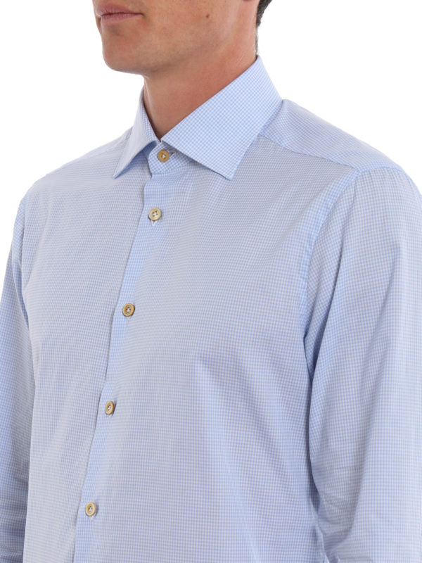 KITON buy online Hemd - Hellblau