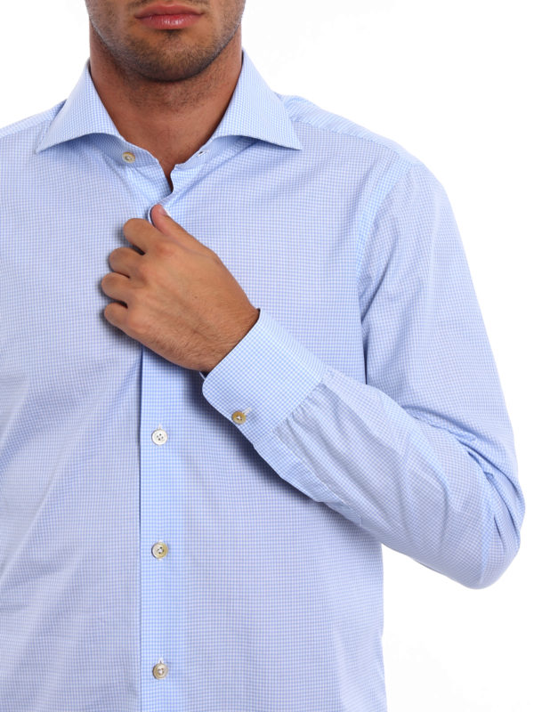 KITON buy online Hemd - Gemustert