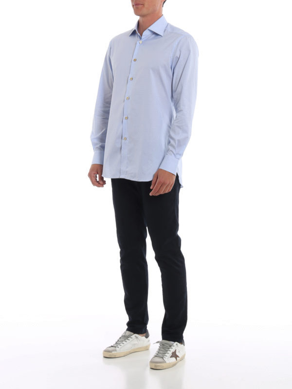 KITON: Hemden online - Hemd - Hellblau