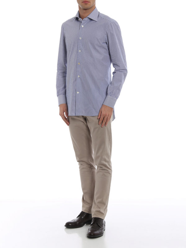 KITON: Hemden online - Hemd - Blau