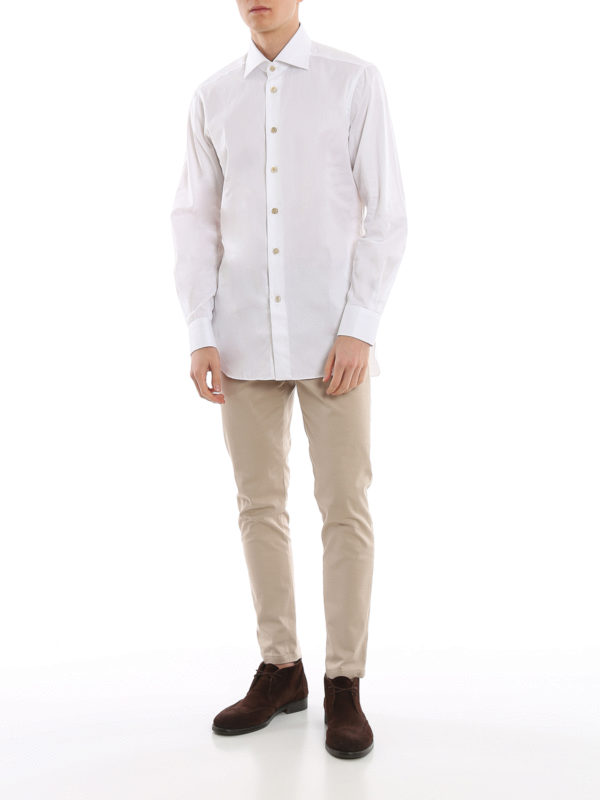 KITON: Hemden online - Hemd - Weiß