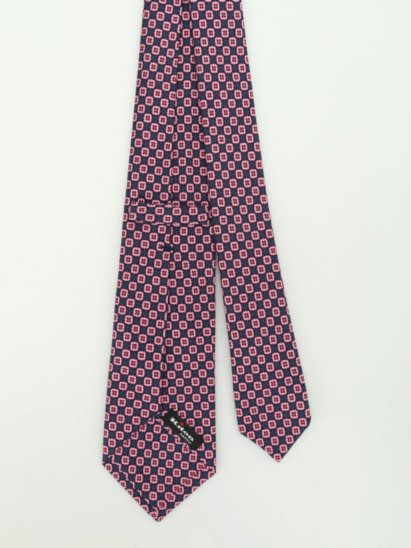 KITON: ties & bow ties online - Printed silk tie