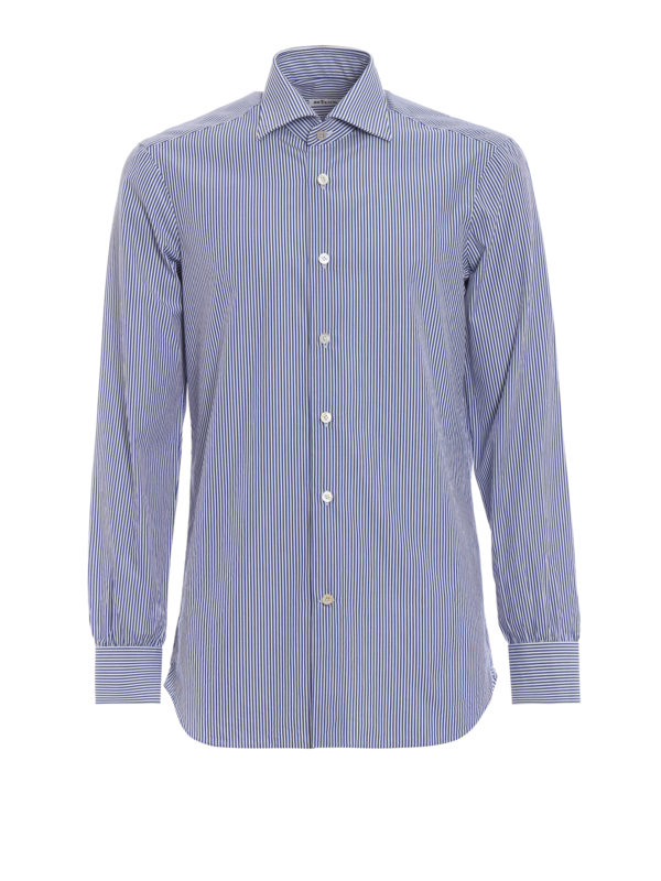 KITON: Hemden - Hemd - Blau